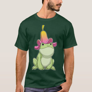 Camiseta Rana con Plumeria