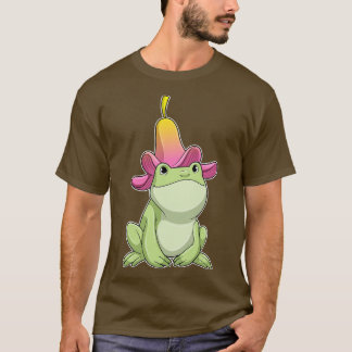 Camiseta Rana con Plumeria