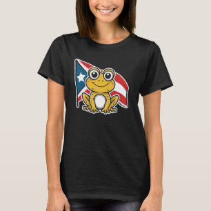 Camiseta Rana Coqui Orgullo Puerto Rico Boricua Puerto Rico