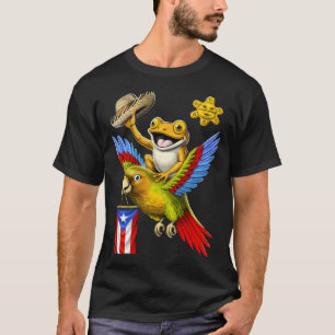 Camiseta Rana Coqui Puertorriqueña