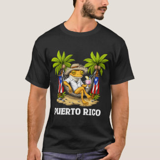 Camiseta Rana Coqui Puertorriqueña