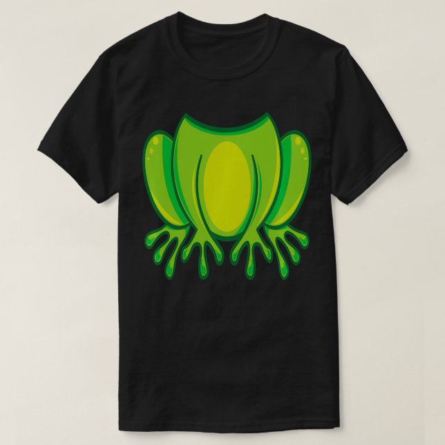 Camiseta Rana Costume Graciosa Rana Halloween Lover Bullfro (Diseño del anverso)