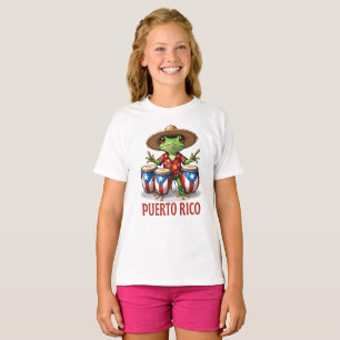 Camiseta Rana cultural de Puerto Rico