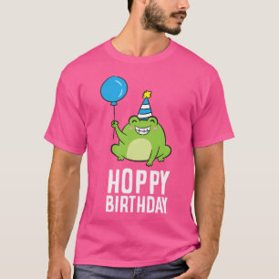 Camiseta Rana Cumpleaños Regente Ranas Felices Cumpleaños