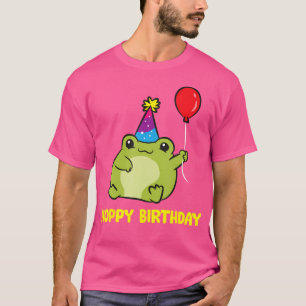 Camiseta Rana Cumpleaños Regente Ranas Felices Cumpleaños