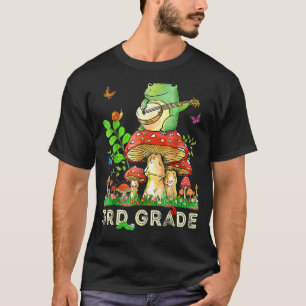 Camiseta Rana Cuta Jugando Banjo En El Setas De Vuelta Al C