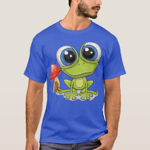 Camiseta Rana Cuta Musgo Cottagecore Ropa estética T