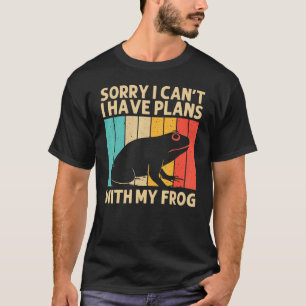 Camiseta Rana Cuta Para Hombres Mujeres Rana Tadpole Animal