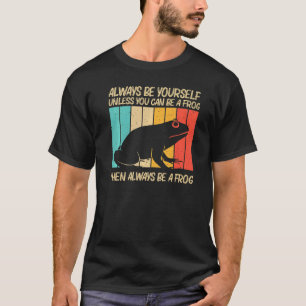 Camiseta Rana Cuta Para Hombres Mujeres Rana Tadpole Animal