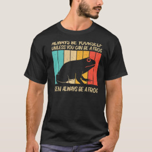 Camiseta Rana Cuta Para Hombres Mujeres Rana Tadpole Animal