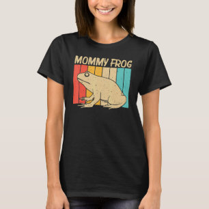Camiseta Rana Cuta Para Mujeres Mamá Toad Catcher Mascota A