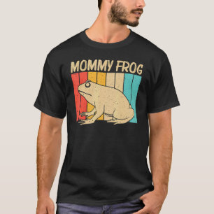 Camiseta Rana Cuta Para Mujeres Mamá Toad Catcher Mascota A