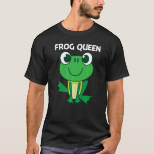 Camiseta Rana Cuta Para Mujeres Mascotas De Zoológico De Ma