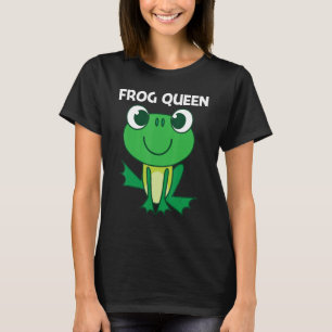 Camiseta Rana Cuta Para Mujeres Mascotas De Zoológico De Ma