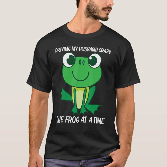 Camiseta Rana Cuta Para Mujeres Mascotas De Zoológico De Ma (Anverso)