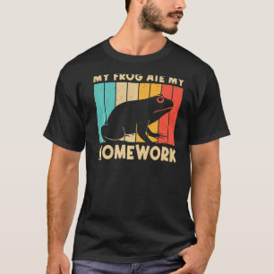 Camiseta Rana Cuta Para Niños Niños Rana Tapo Animal Tadpol
