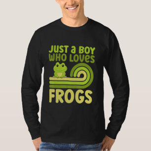 Camiseta Rana Cuta Para Niños Toad Catcher Mascota Animal