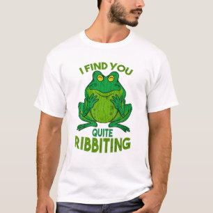 Camiseta Rana Cuta Te Encuentro Bastante Gráfica Divertida