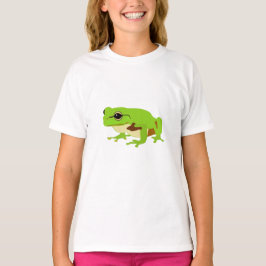 Camiseta Rana Cute Green Tree