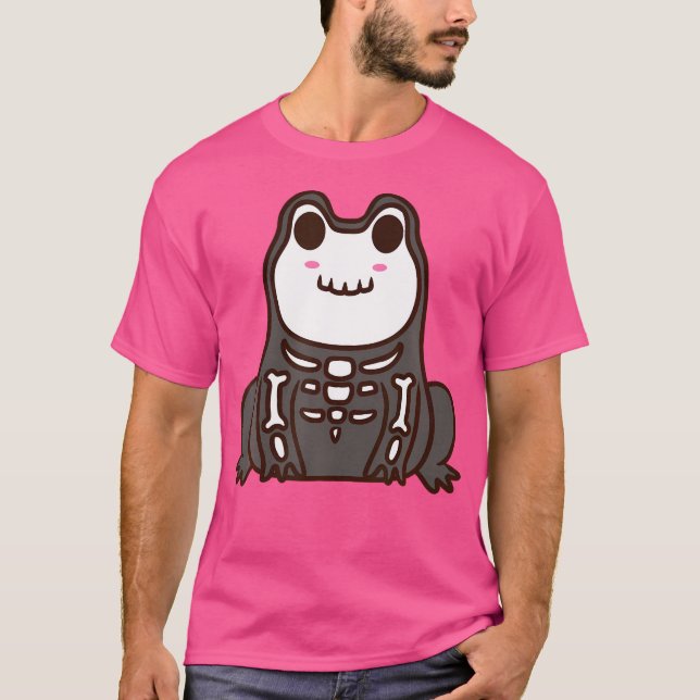 Camiseta Rana Cute Skeleton Halloween (Anverso)