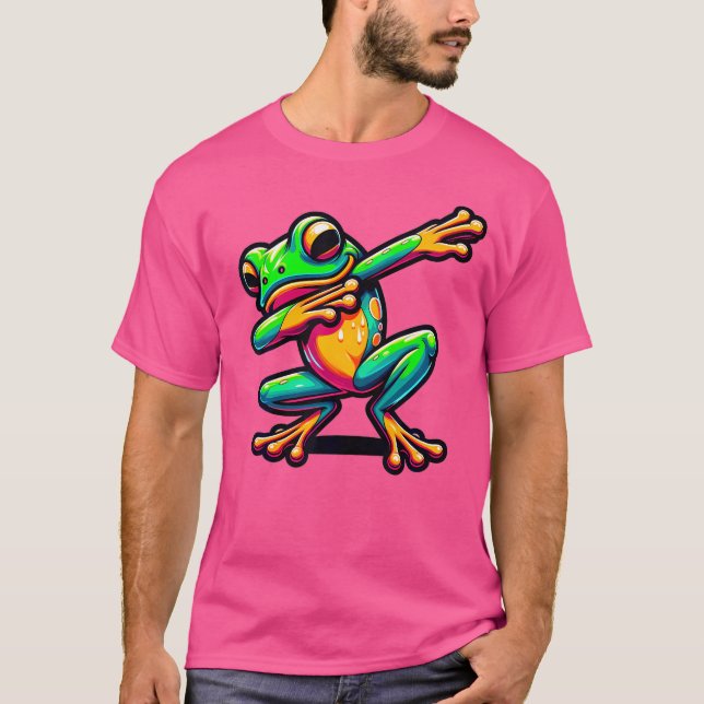 Camiseta Rana Dabbing (Anverso)