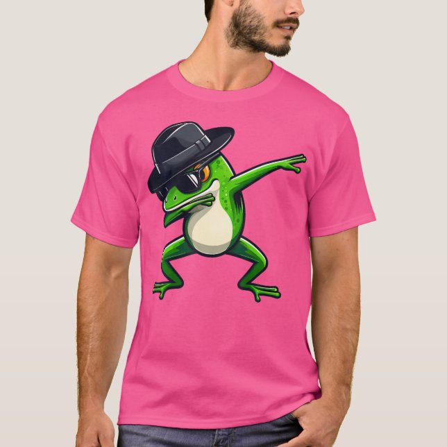 Camiseta Rana Dabbing Dab Dance Frog Lover (Anverso)