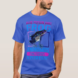 Camiseta Rana Dart de veneno azul