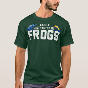 Camiseta Rana Dart venenosa - Fácilmente distrada por ranas