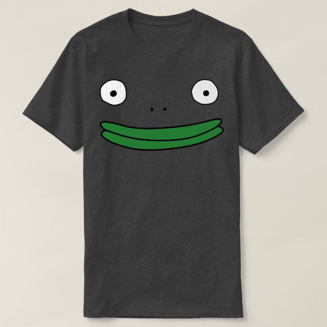 Camiseta Rana de amigos sonrientes (Diseño del anverso)