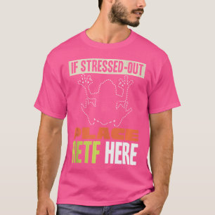 Camiseta Rana De Árbol Ojo Rojo Anfibios Colocar Retf Aquí