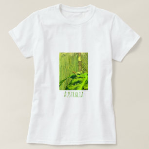 Camiseta Rana de árbol verde