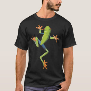 Camiseta Rana de árbol verde