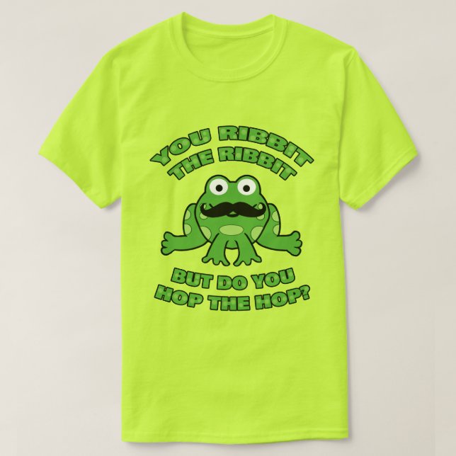 Camiseta Rana de bigote aguanta el salto (Diseño del anverso)
