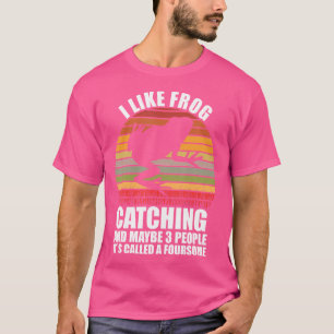 Camiseta Rana de caza de rana de rana