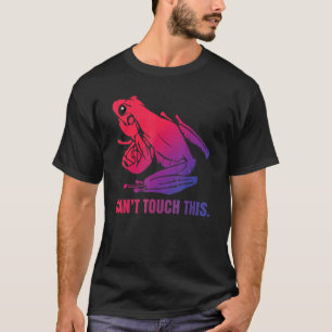 Camiseta Rana de color Árbol de rana Escalador Rana veneno 