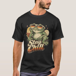 Camiseta Rana de contrabando vintage retro mantén la calma