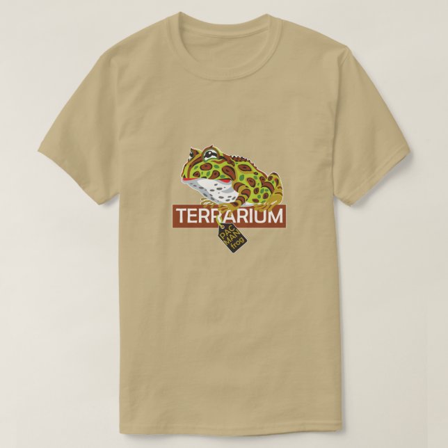 Camiseta rana de cuerno paquistaní (Diseño del anverso)