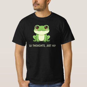 Camiseta Rana de dibujos animados Kawaii linda amante de ra