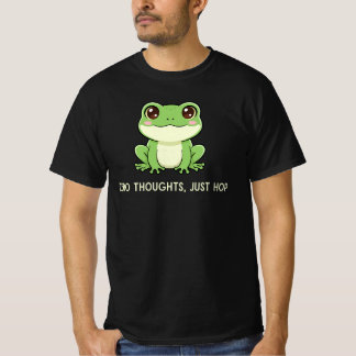 Camiseta Rana de dibujos animados Kawaii linda amante de ra