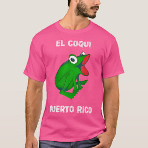Camiseta Rana de El Coqui Puerto Rico
