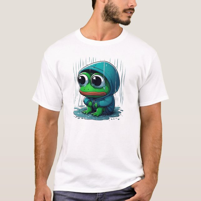 Camiseta Rana de Feelz - Triste arte de memes estéticos (Anverso)