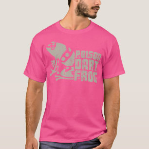 Camiseta Rana de flecha envenenada con veneno Mascota con a