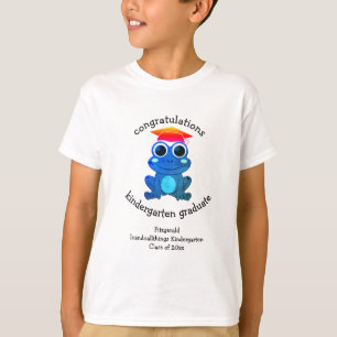 Camiseta Rana de graduación de jardines de infancia