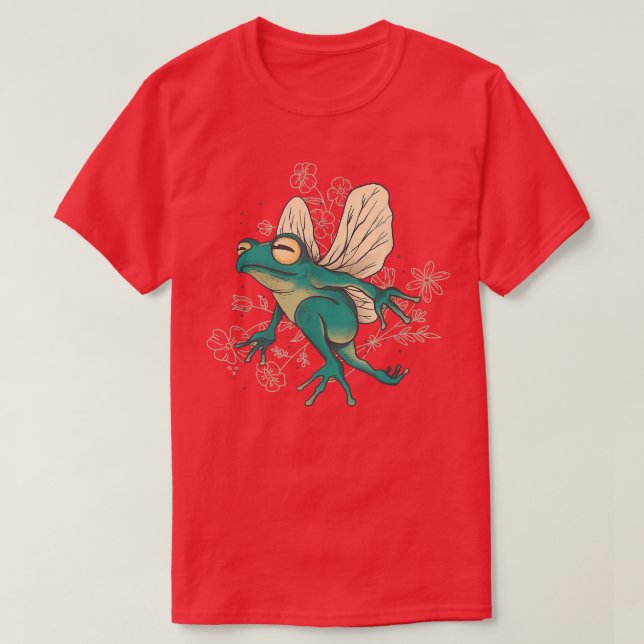 Camiseta Rana de hadas  (Diseño del anverso)