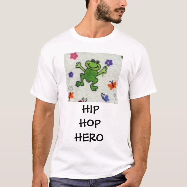 Camiseta Rana de Hip Hop (Anverso)