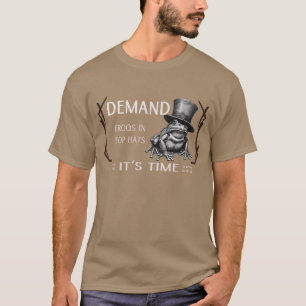 Camiseta Rana de la Demanda con Sombreros de Copa