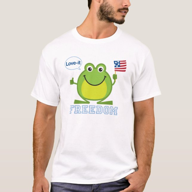 Camiseta Rana de la libertad (Anverso)