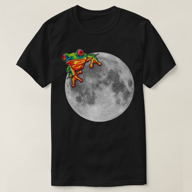 Camiseta Rana de la luna (Diseño del anverso)