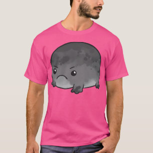 Camiseta Rana de lluvia negra Rana gruesa
