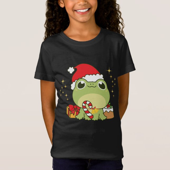 Camiseta Rana de los Navidades burdos (Anverso)